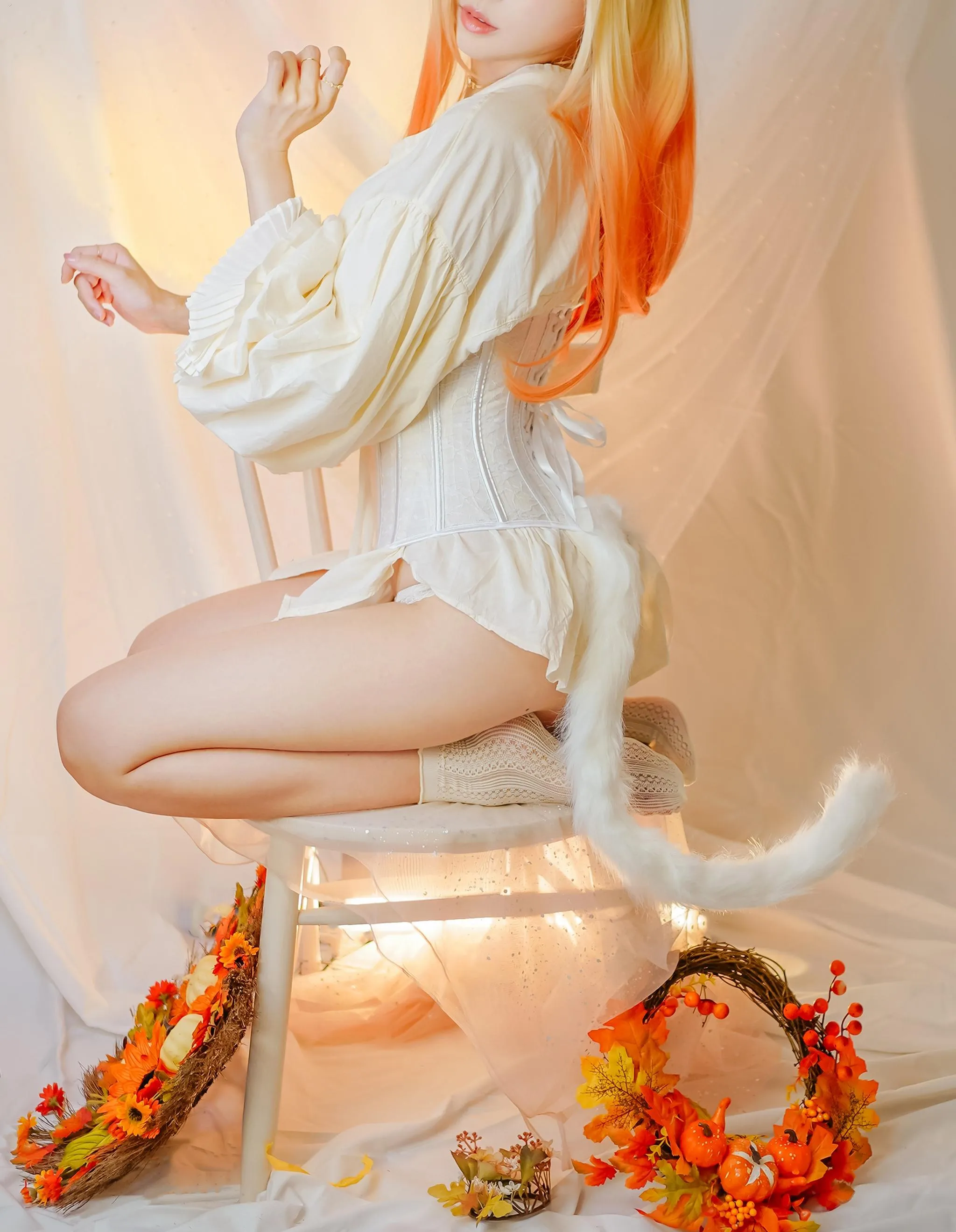 ElyEE子 – NO.77 Original Witch  Cat魔女與貓-Odd-eyed cat __ [41P]插图4